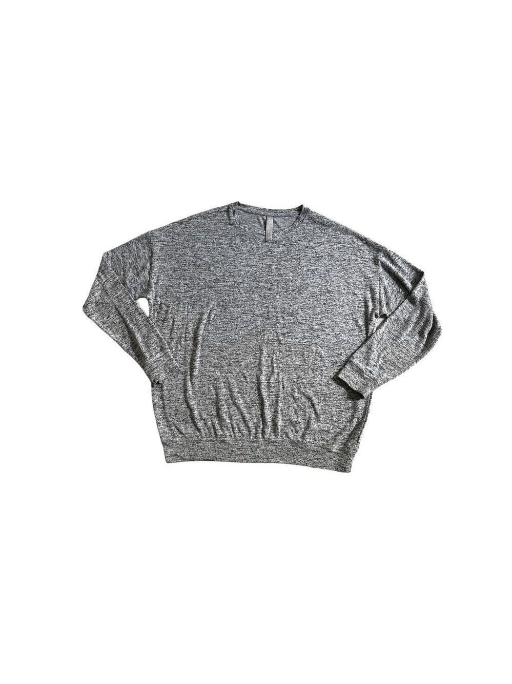 Athleta Gray Sweatshirt Top Size S